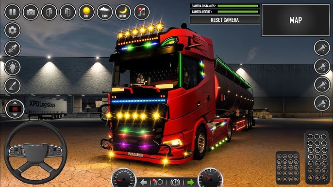 แผนที่ทั้งหมดใน Night Driver 2025 และจุดเด่นของแต่ละพื้นที่